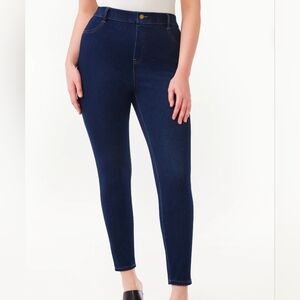 Time and Tru Women's High Rise Jeggings, 29" Inseam